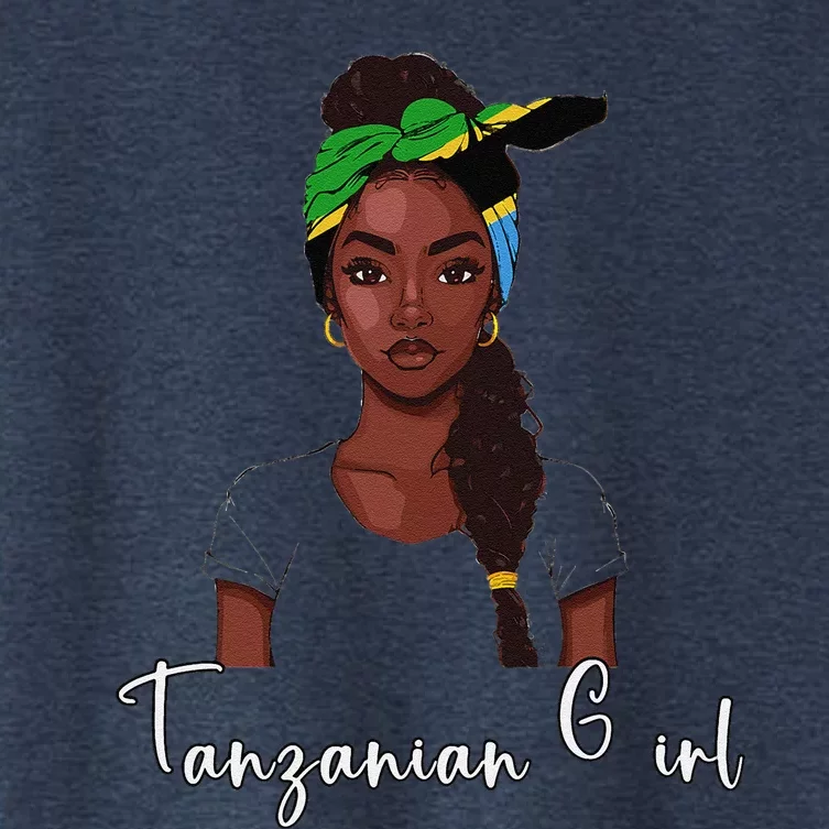 Tanzanian Flag Souvenirs Products Woman Tanzania Women's Crop Top Tee