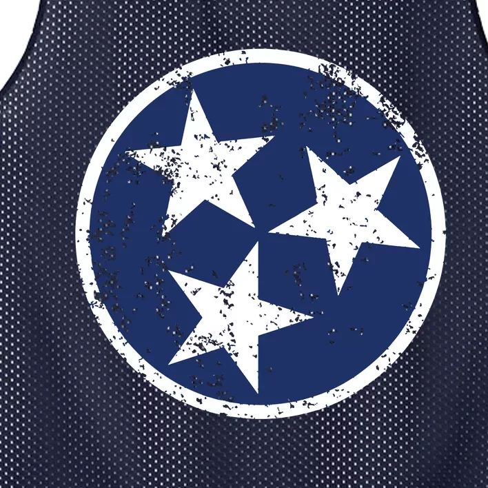 Tennessee Flag Star Logo Volunteer State Nashville T Mesh Reversible Basketball Jersey Tank