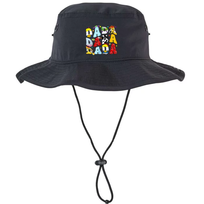 Toy Funny Story Dada Boy Dad Fathers Day Legacy Cool Fit Booney Bucket Hat