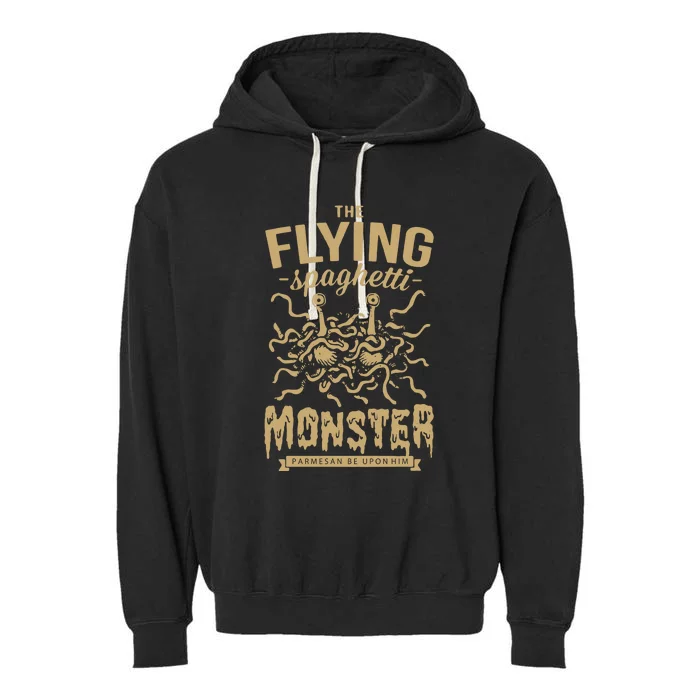 The Flying Spaghetti Monster Garment-Dyed Fleece Hoodie