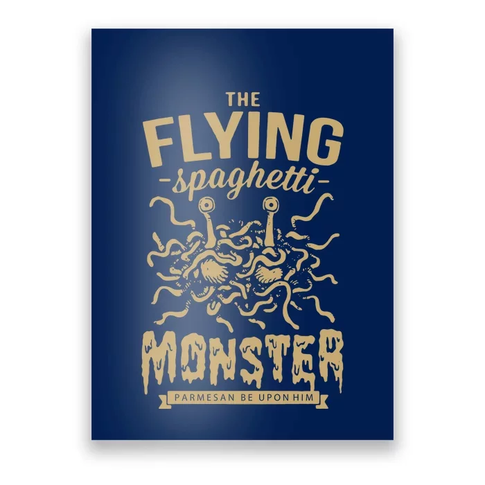 The Flying Spaghetti Monster Poster