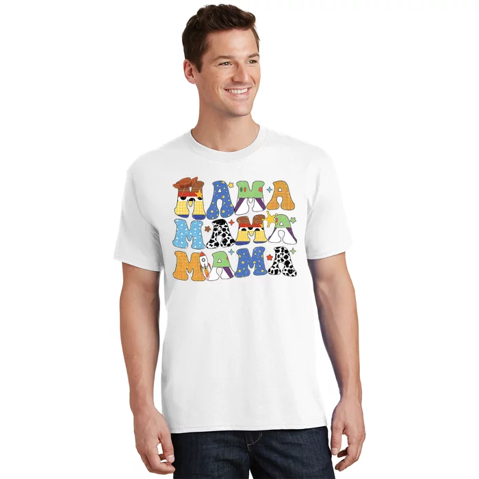 Toy Funny Story Mama Boy Mom MotherS Day T-Shirt