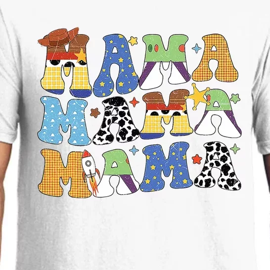 Toy Funny Story Mama Boy Mom MotherS Day Pajama Set