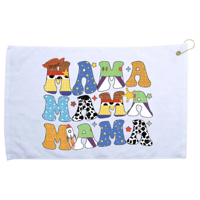 Toy Funny Story Mama Boy Mom MotherS Day Grommeted Golf Towel