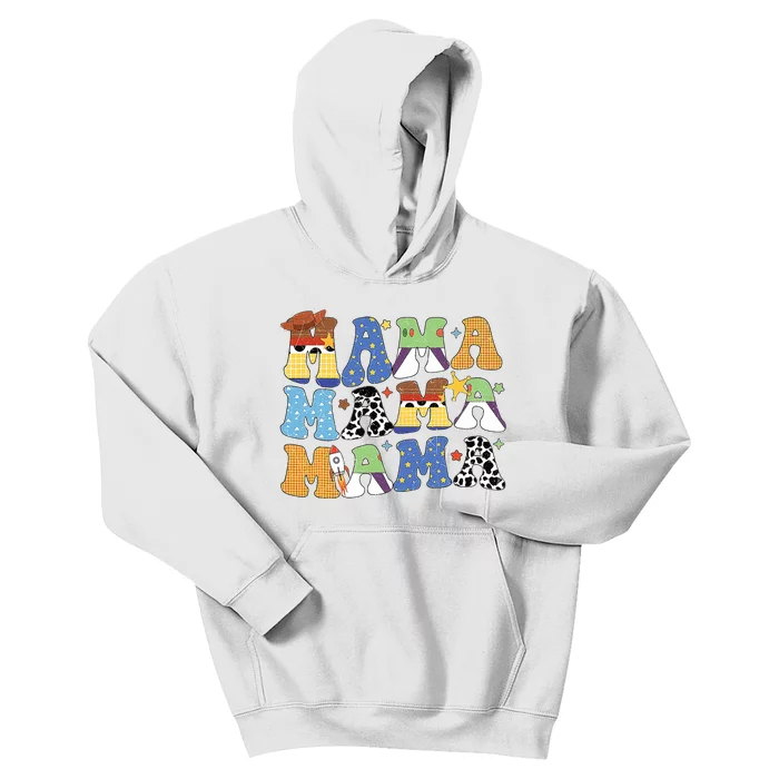 Toy Funny Story Mama Boy Mom MotherS Day Kids Hoodie