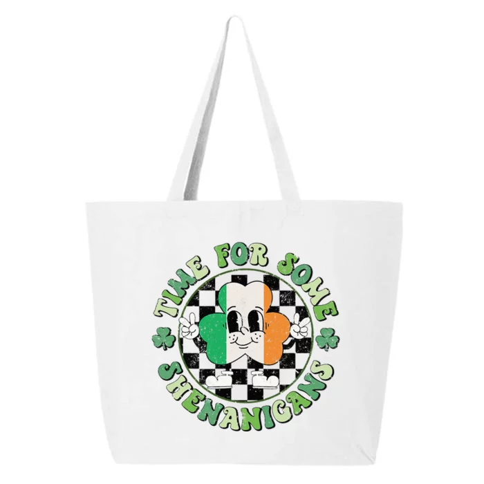 Time For Some Shenanigans Happy St Patricks Day 25L Jumbo Tote