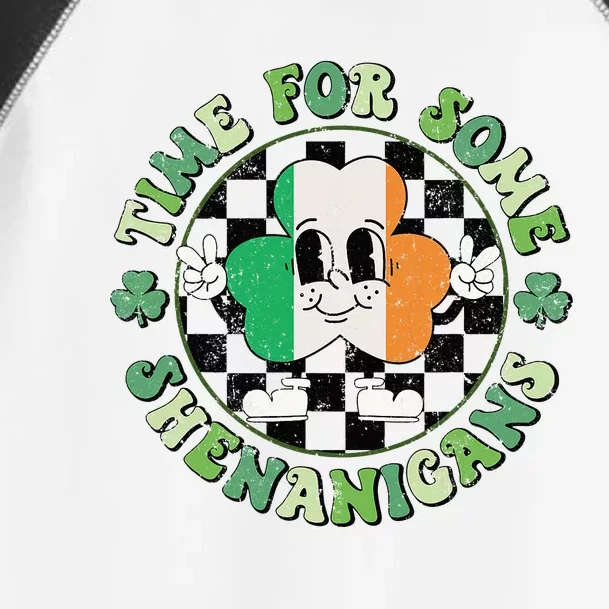 Time For Some Shenanigans Happy St Patricks Day Toddler Fine Jersey T-Shirt