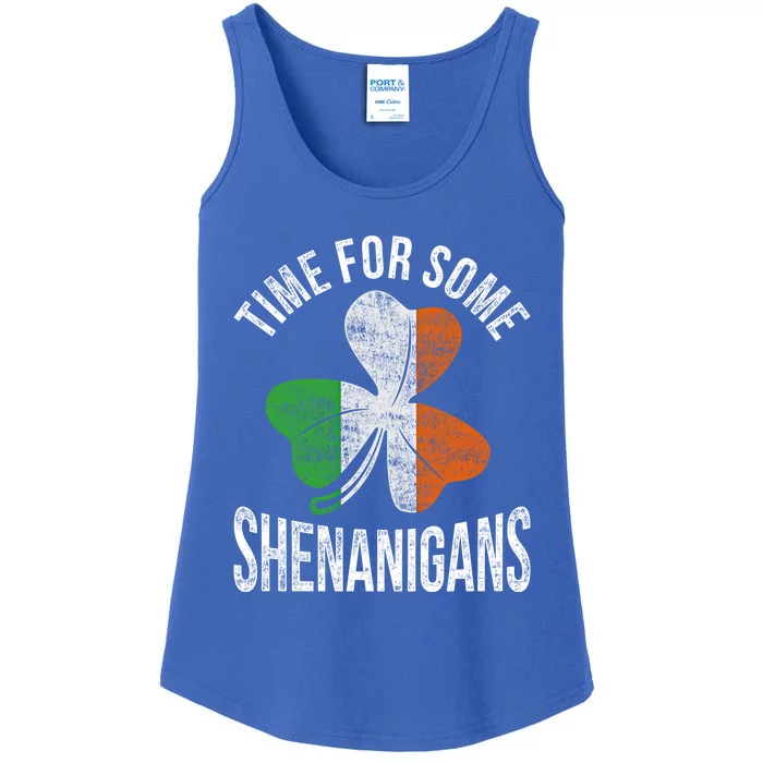 Time For Some Shenanigans Ireland Cool Gift Ladies Essential Tank