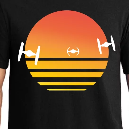 Tie Fighter Sunset Pajama Set