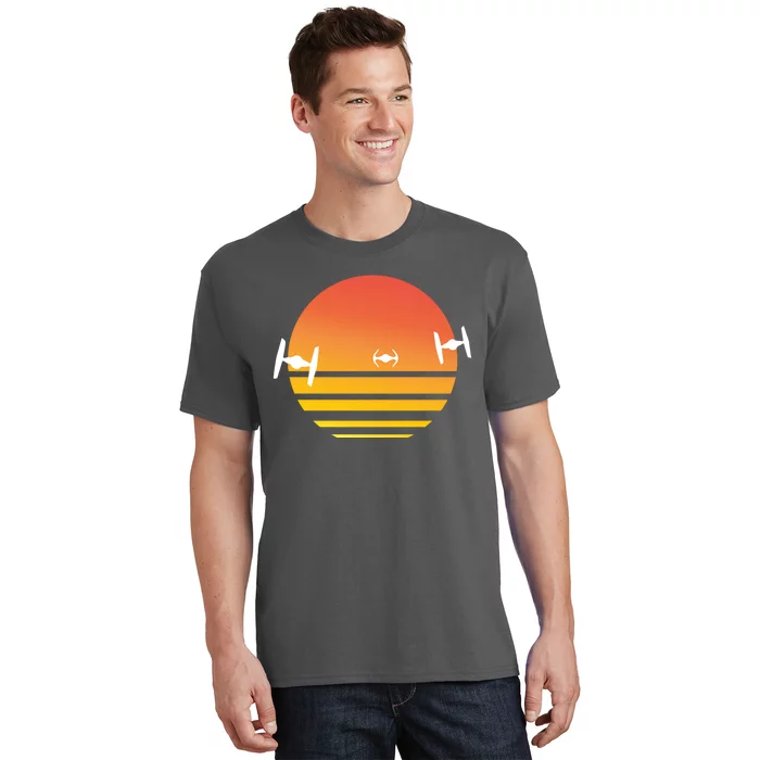 Tie Fighter Sunset T-Shirt