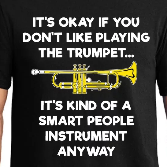 Trumpet Funny Smart People Trumpet Player Pajama Set