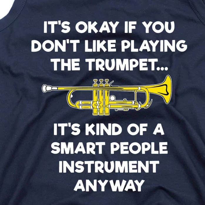 Trumpet Funny Smart People Trumpet Player Tank Top