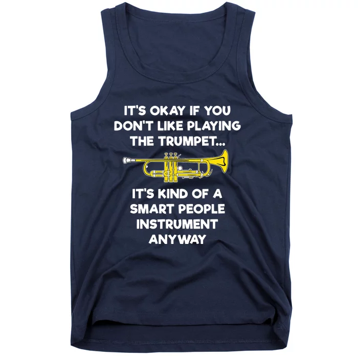 Trumpet Funny Smart People Trumpet Player Tank Top