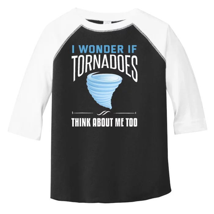 Tornado Funny Storm Chaser Chasing Storms Toddler Fine Jersey T-Shirt