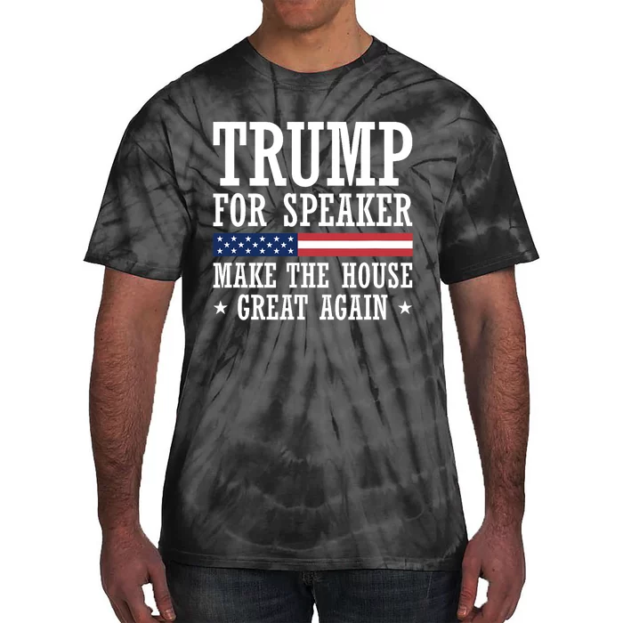 Trump For Speaker House Of Representatives Tie-Dye T-Shirt