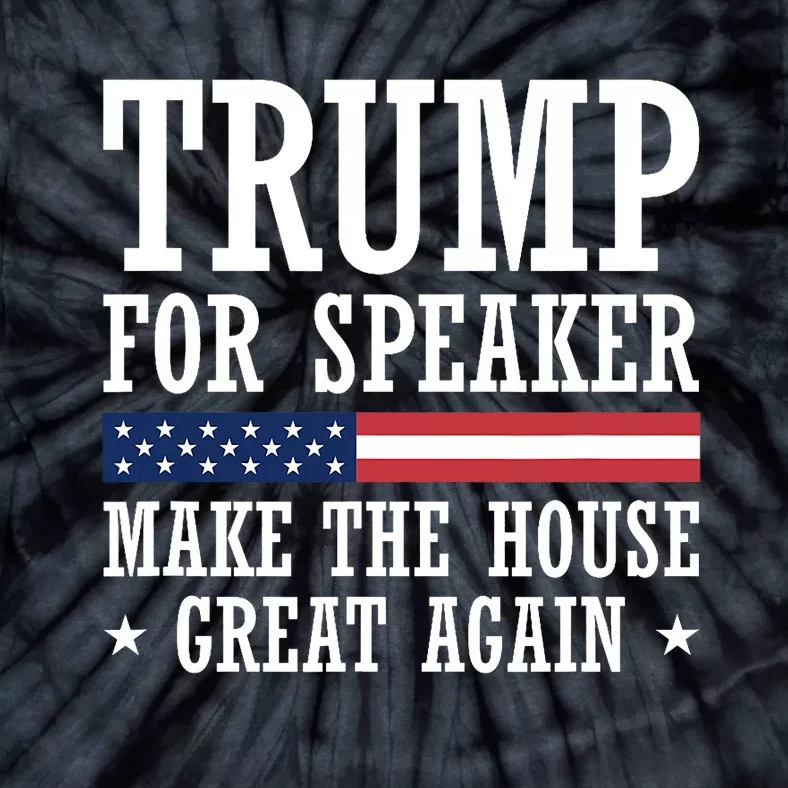 Trump For Speaker House Of Representatives Tie-Dye T-Shirt