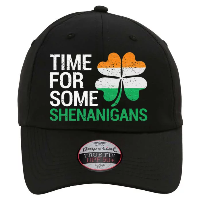 Time For Some Shenanigans St. Patrick's Day Irish Clover The Original Performance Cap