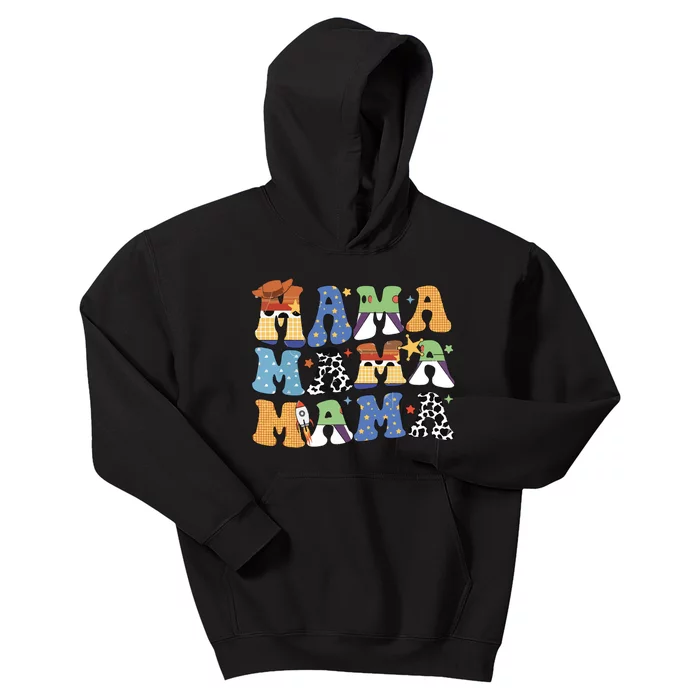 Toy Funny Story Mama Boy Mom Mothers Day Kids Hoodie