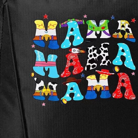 Toy Funny Story Mama Boy Mom MotherS Day City Backpack