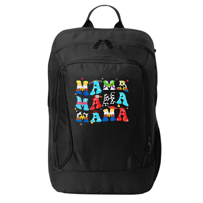 Toy Funny Story Mama Boy Mom MotherS Day City Backpack