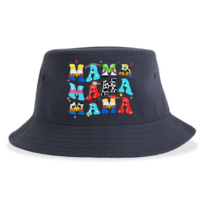 Toy Funny Story Mama Boy Mom MotherS Day Sustainable Bucket Hat