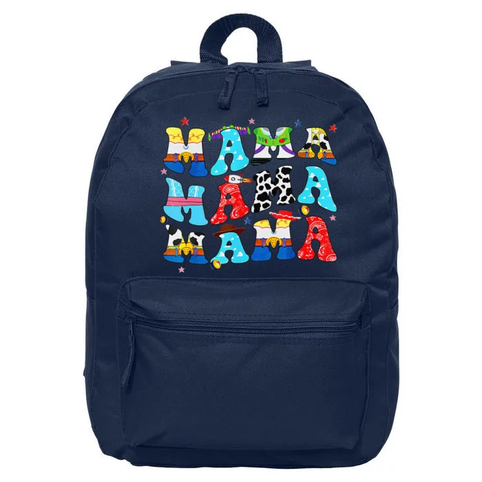 Toy Funny Story Mama Boy Mom MotherS Day 16 in Basic Backpack