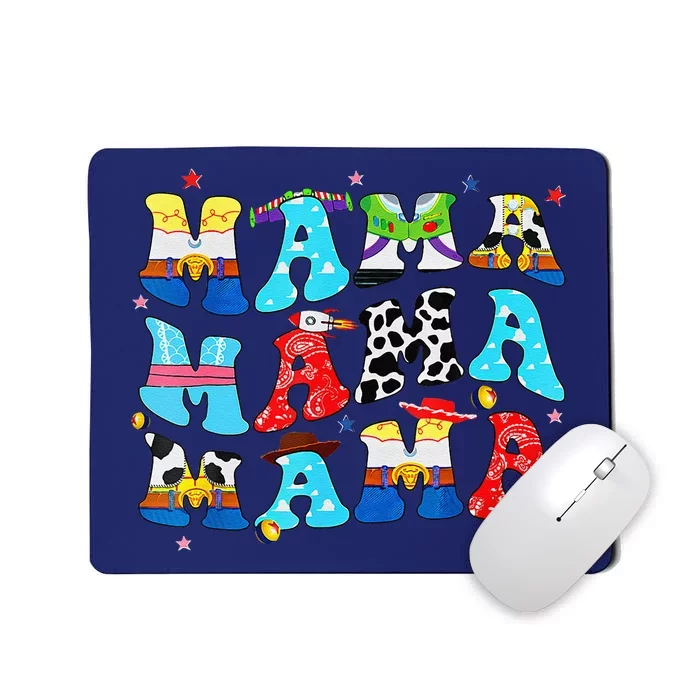 Toy Funny Story Mama Boy Mom MotherS Day Mousepad