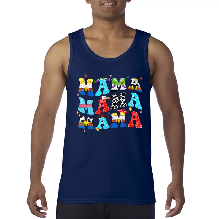 Toy Funny Story Mama Boy Mom MotherS Day Tank Top