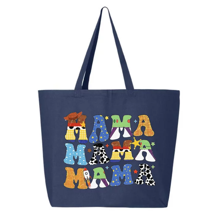 Toy Funny Story Mama Boy Mom Mothers Day 25L Jumbo Tote