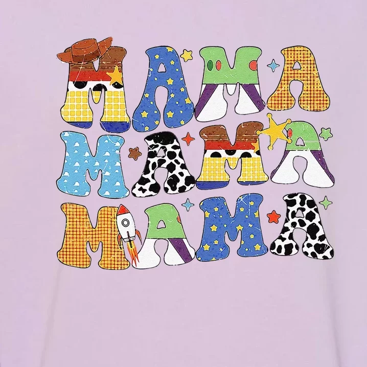 Toy Funny Story Mama Boy Mom Mothers Day Garment-Dyed Sweatshirt