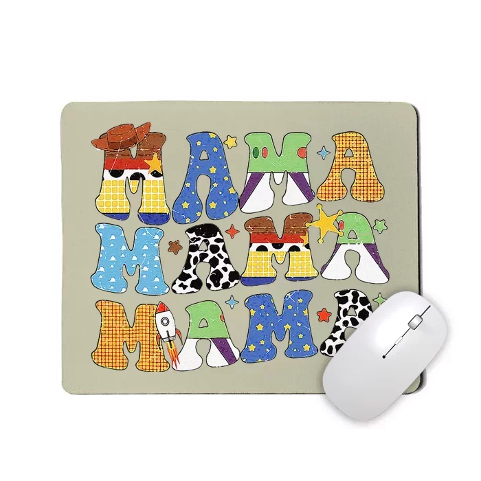 Toy Funny Story Mama Boy Mom Mothers Day Mousepad