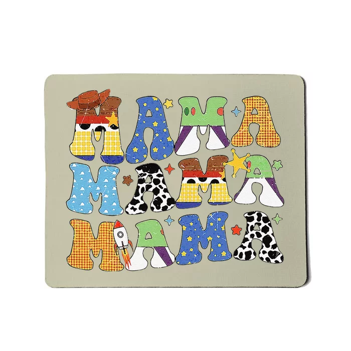 Toy Funny Story Mama Boy Mom Mothers Day Mousepad