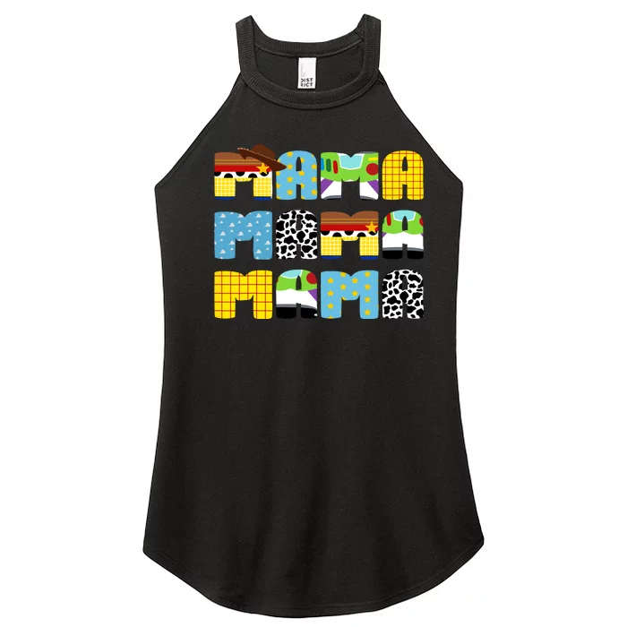 Toy Funny Story Mama Mom Mothers Day Women’s Perfect Tri Rocker Tank