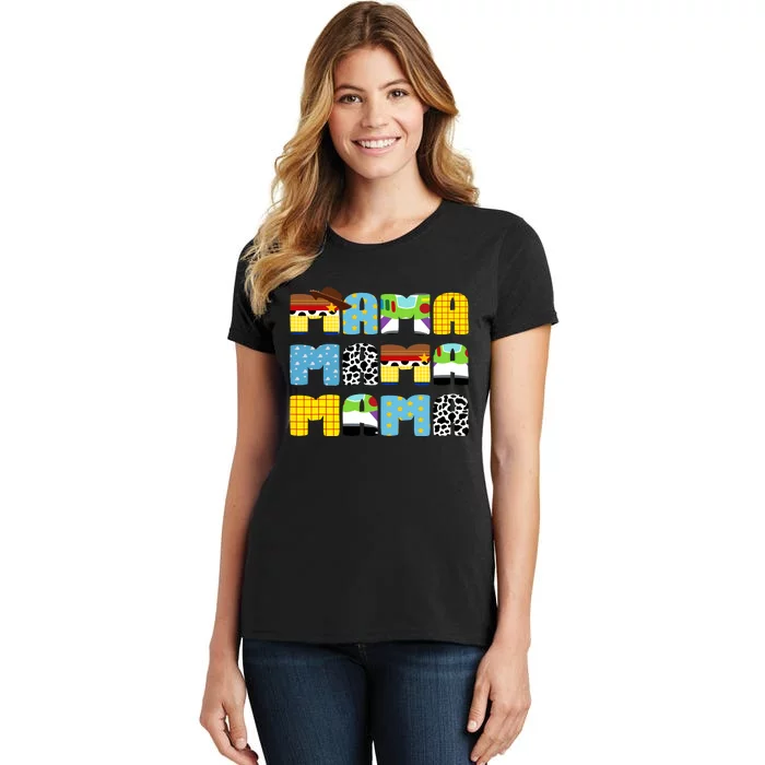 Toy Funny Story Mama Mom Mothers Day Women's T-Shirt