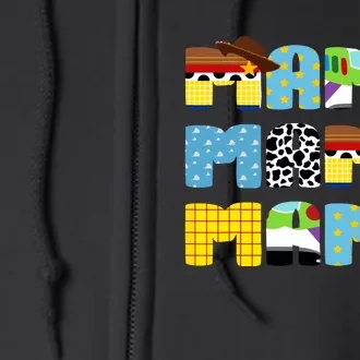 Toy Funny Story Mama Mom Mothers Day Full Zip Hoodie