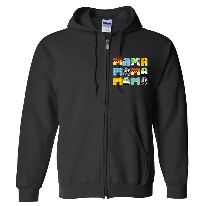 Toy Funny Story Mama Mom Mothers Day Full Zip Hoodie