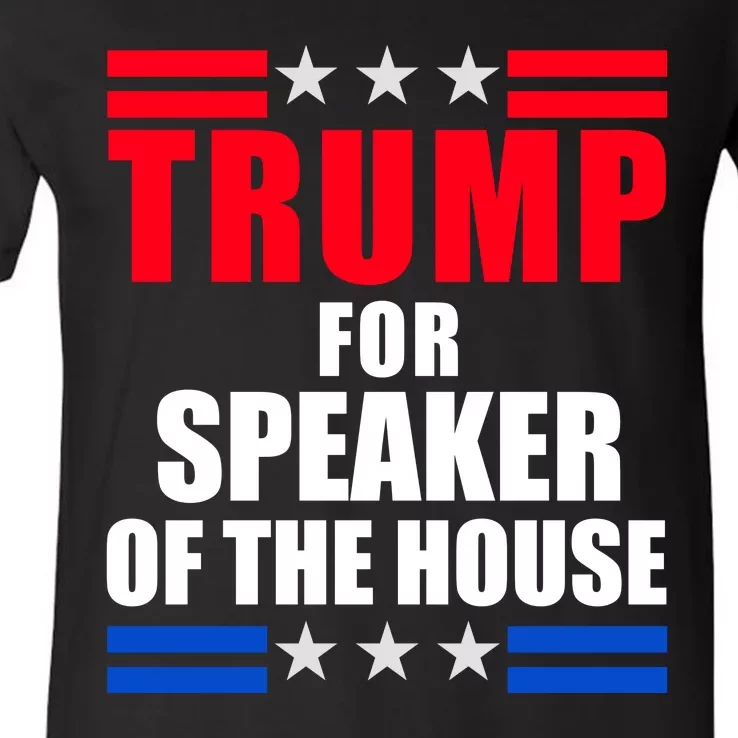 Trump For Speaker Of The House V-Neck T-Shirt