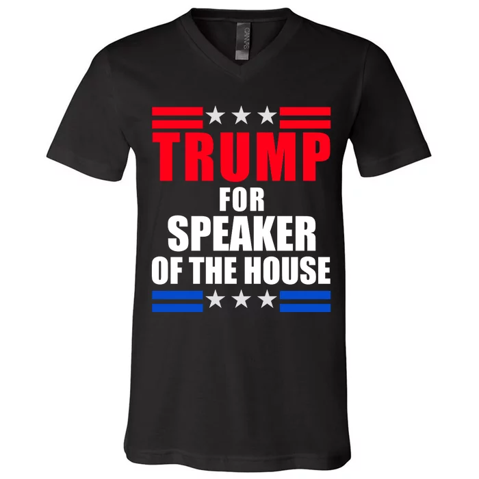 Trump For Speaker Of The House V-Neck T-Shirt