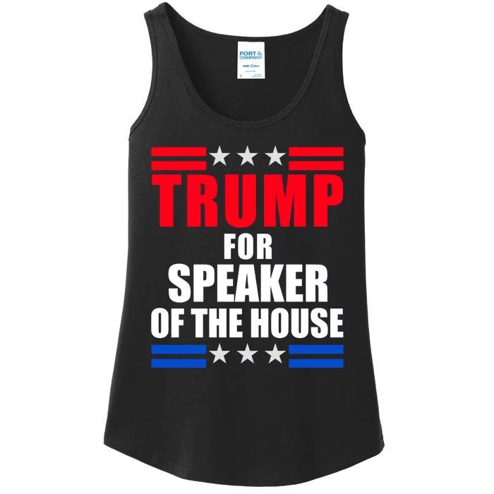 Trump For Speaker Of The House Ladies Essential Tank