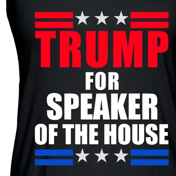 Trump For Speaker Of The House Ladies Essential Flowy Tank