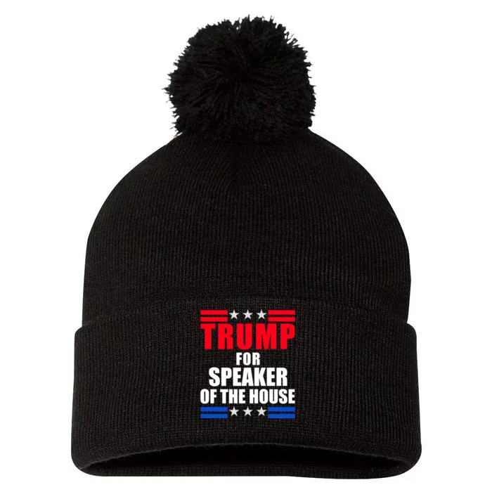 Trump For Speaker Of The House Pom Pom 12in Knit Beanie