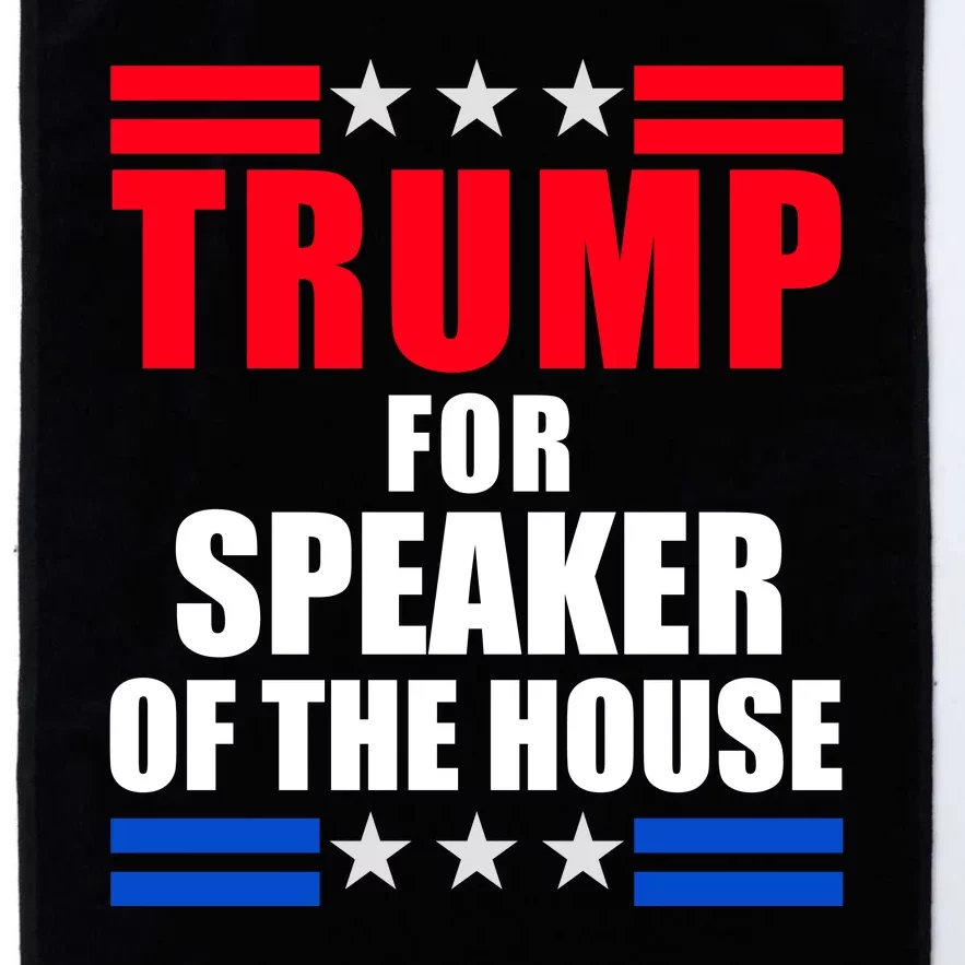 Trump For Speaker Of The House Platinum Collection Golf Towel