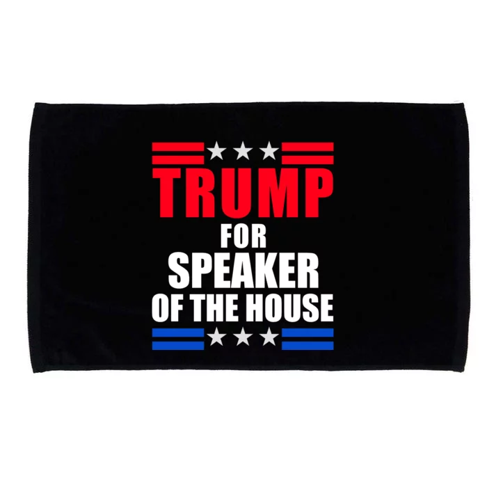 Trump For Speaker Of The House Microfiber Hand Towel