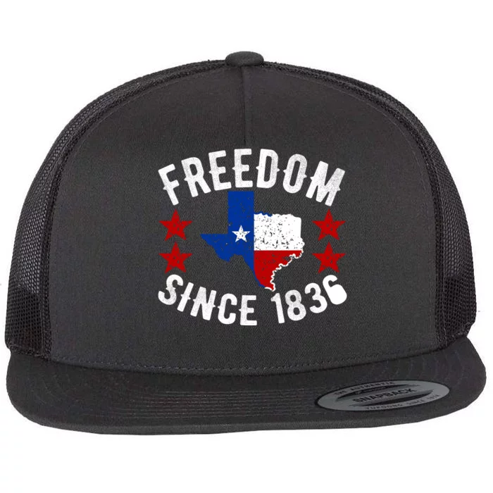 Texas Freedom Since Flat Bill Trucker Hat