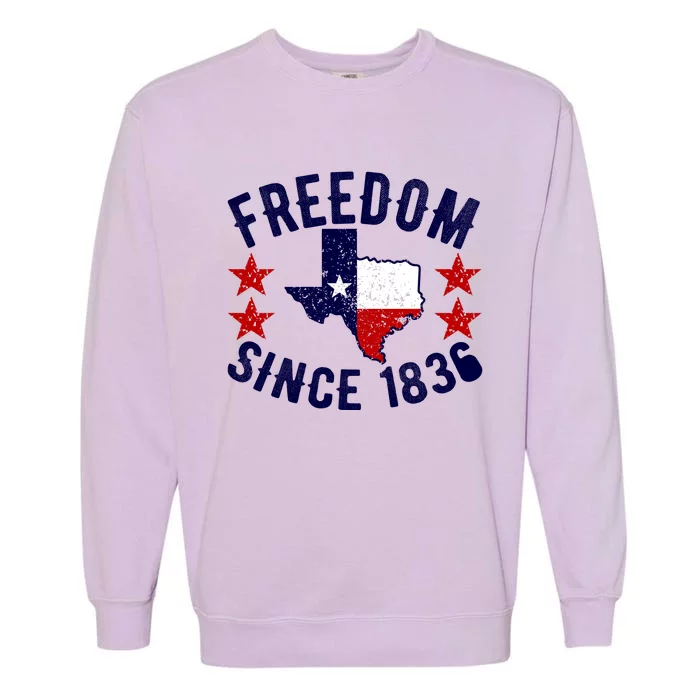 Texas Freedom Since Garment-Dyed Sweatshirt