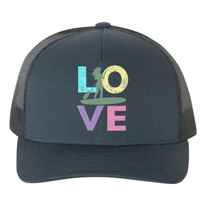 Top Fun Stand Up Paddle Board Love 2 Yupoong Adult 5-Panel Trucker Hat