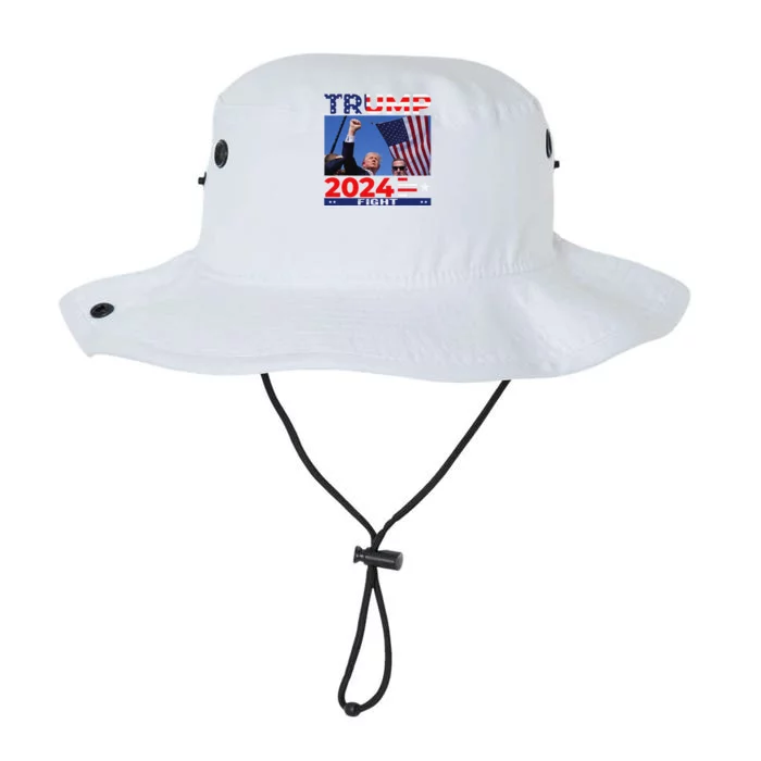 Trump Fight Shot 2024 Legacy Cool Fit Booney Bucket Hat