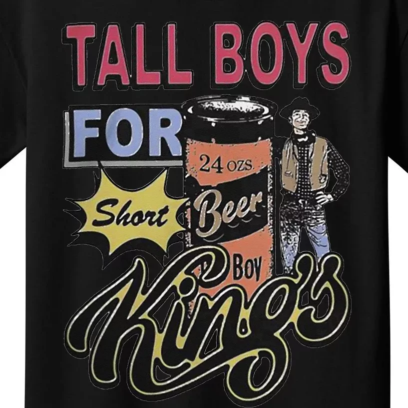 Tall for short kings Kids T-Shirt