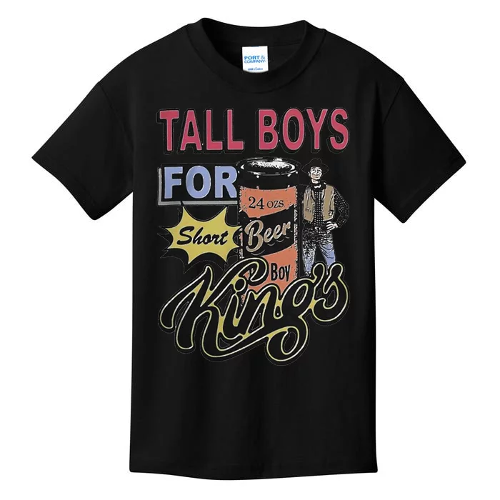 Tall for short kings Kids T-Shirt