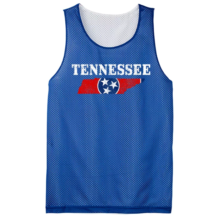 Tennessee Flag State Map Pride Vintage Nashville Tn Mesh Reversible Basketball Jersey Tank